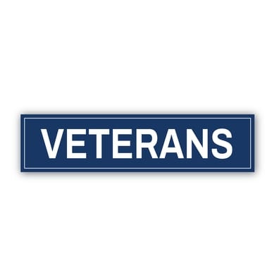 "Veterans" - Real Estate Riders (Part#: REA1032)