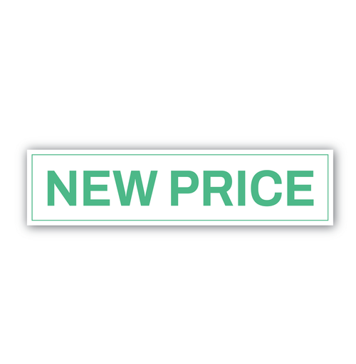 "New Price" - Real Estate Riders