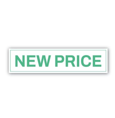 "New Price" - Real Estate Riders (Part#: REA1033)
