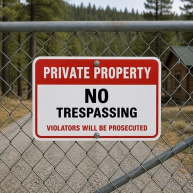 Private Property - No Trespassing - Violators Will Be Prosecuted, Property Sign (Part#: PRV1006)