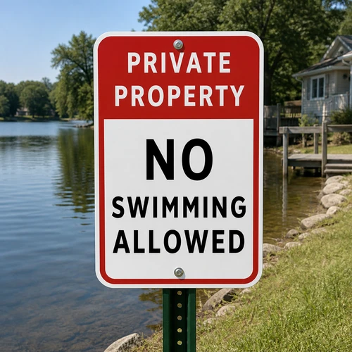 Example of Private Driveway - Do Not Block - Vehicles Will Be Towed At Owner's Expense, Property Sign