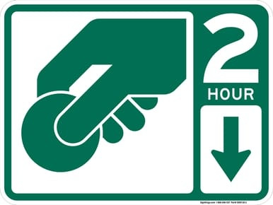 No Parking (Part Time), MUTCD
