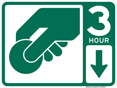 3-Hour Timed Metered Parking , MUTCD Timed Parking
