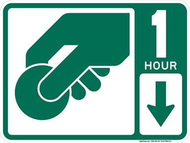 Timed Metered Parking (Choose Time), MUTCD