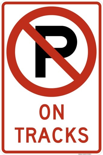 No Parking (Symbol) On Tracks, MUTCD (Part#: SKR8-3e)