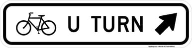 Bicycle U Turn, MUTCD