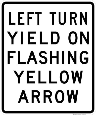Left Turn Yield On Flashing Yellow Arrow, MUTCD