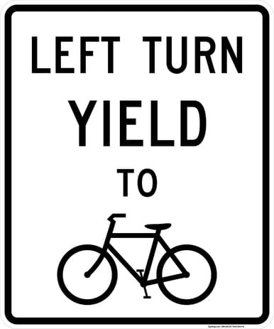 Left Turn Yield To Bicycles, MUTCD