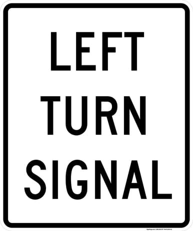 Left Turn Yield On Green, MUTCD (Part#: SKR10-27), MUTCD Traffic Signals