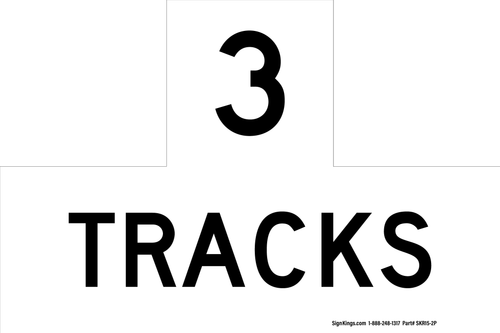 Number of Tracks (Plaque), MUTCD Access & Rail