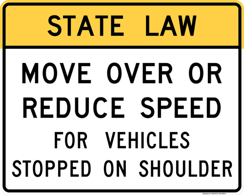 "Move Over or Reduce Speed, MUTCD Rail & Other