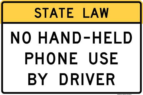 No Hand-Held Phone Use By Driver, MUTCD Rail & Other