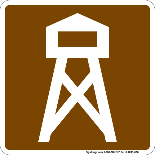 Lookout Tower, MUTCD Recreation - General Application