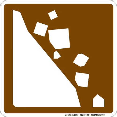 Falling Rocks, MUTCD Recreation - General Application