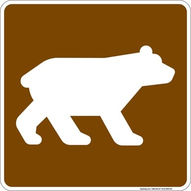Bear Viewing Area, MUTCD (Part#: SKRS-012), MUTCD Recreation - General Application