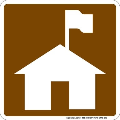 Ranger Station, MUTCD (Part#: SKRS-015), MUTCD Recreation - Services