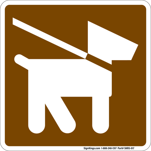Pets on Leash, MUTCD Recreation - General Application