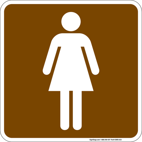 Women's Restroom, MUTCD Recreation - Accommodations