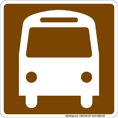 Bus Stop, MUTCD (Part#: SKRS-031), MUTCD Recreation - General Application