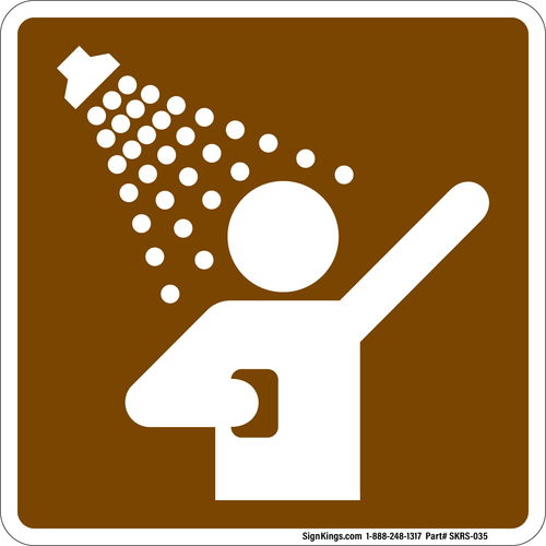 Showers, MUTCD Recreation - Services