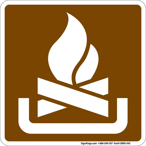 Campfires, MUTCD Recreation - General Application
