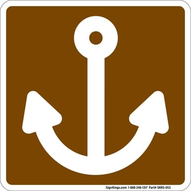 Marina, MUTCD (Part#: SKRS-053), MUTCD Recreation -  Water Recreation