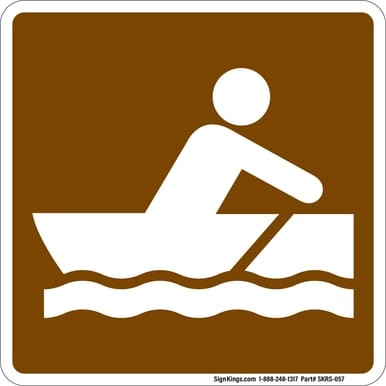 Rowboating, MUTCD (Part#: SKRS-057), MUTCD Recreation -  Water Recreation