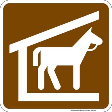 Stable, MUTCD (Part#: SKRS-073), MUTCD Recreation - Services