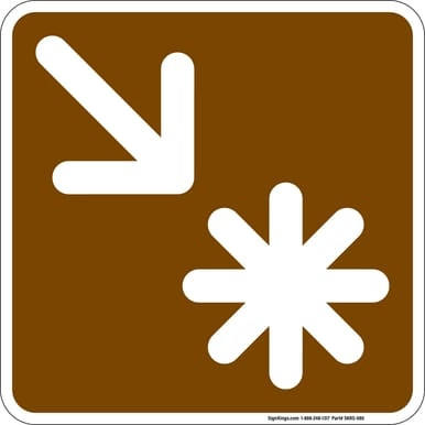 Point Of Interest, MUTCD (Part#: SKRS-080), MUTCD Recreation - General Application