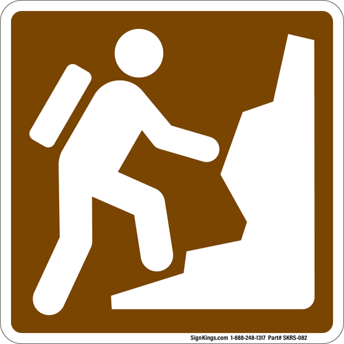 Climbing, MUTCD Recreation -  Land Recreation