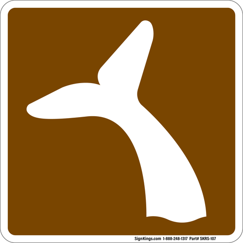 Whale Viewing, MUTCD Recreation -  Water Recreation