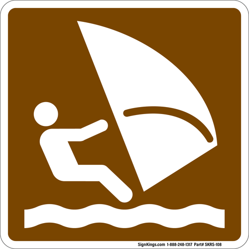 Wind Surfing, MUTCD Recreation -  Water Recreation