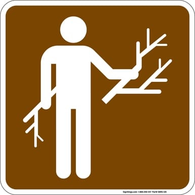 Wood Gathering, MUTCD (Part#: SKRS-120), MUTCD Recreation - General Application