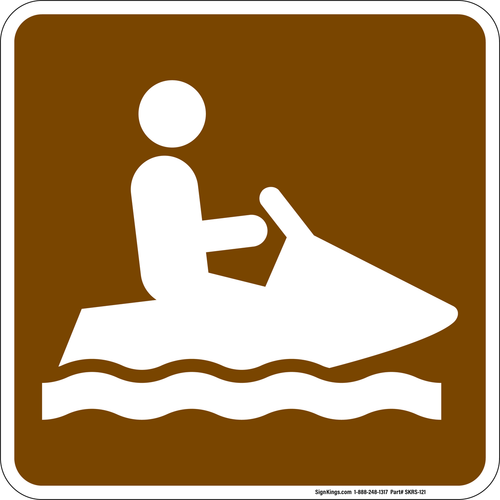 Jet Ski/Personal Watercraft, MUTCD Recreation -  Water Recreation