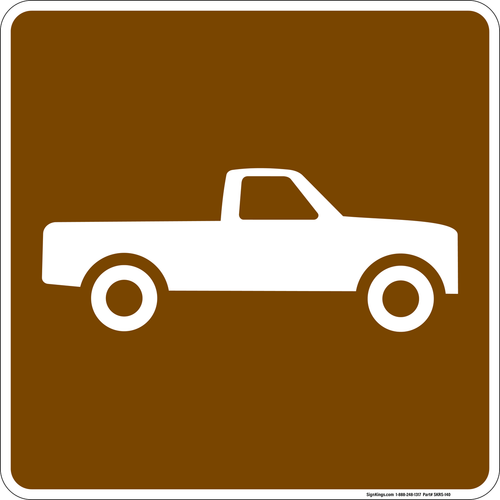 Pick-Up Trucks, MUTCD Recreation - General Application