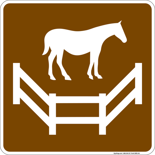 Corral, MUTCD Recreation -  Land Recreation