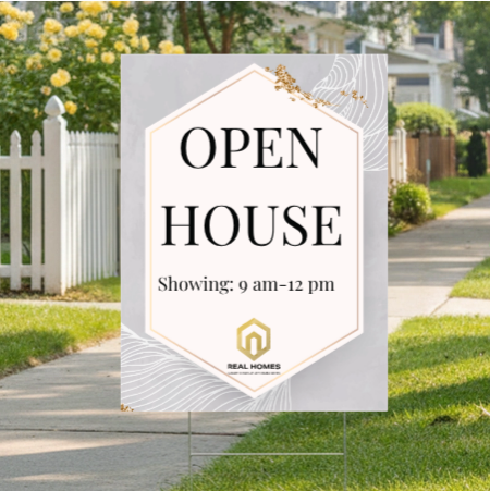 Custom Yard Sign Example - Available in 12"x18", 18"x24", 24"x36"