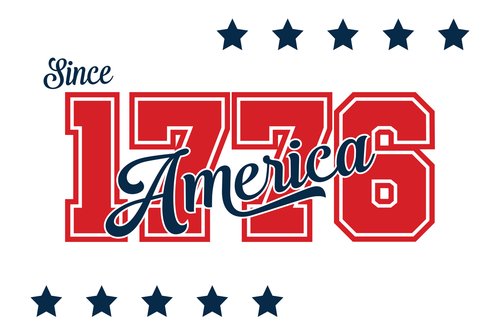 United States Since 1776 Patriotic Yard Sign. Available in 18x12, 24x18 and 36x24.
