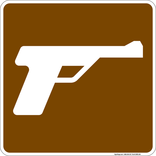 Firearms, MUTCD Recreation -  Land Recreation