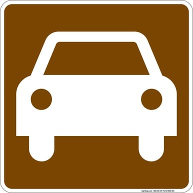 Automobiles / Motor Trail Recreation, MUTCD (Part#: SKRS-003), MUTCD Recreation - General Application