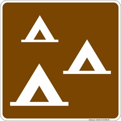 Group Camping, MUTCD (Part#: SKRS-308), MUTCD Recreation - Accommodations