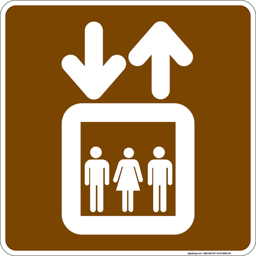 Elevator, MUTCD Recreation - Services