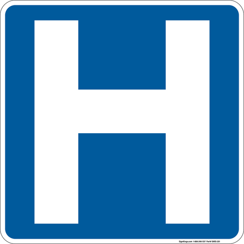 Hospital, MUTCD Recreation - Services
