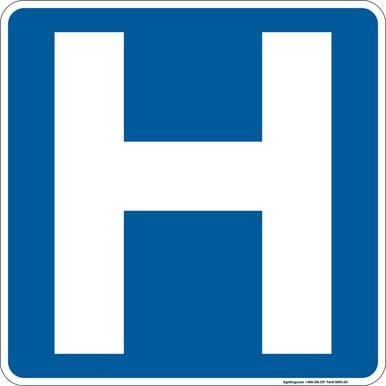 Hospital,  MUTCD