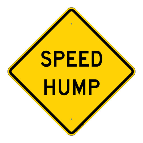"Speed Hump" Warning Sign (Part#: WRN1027)