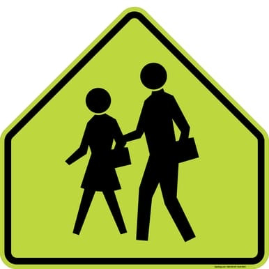 School Zone, MUTCD (Part#: SKS1-1), MUTCD School