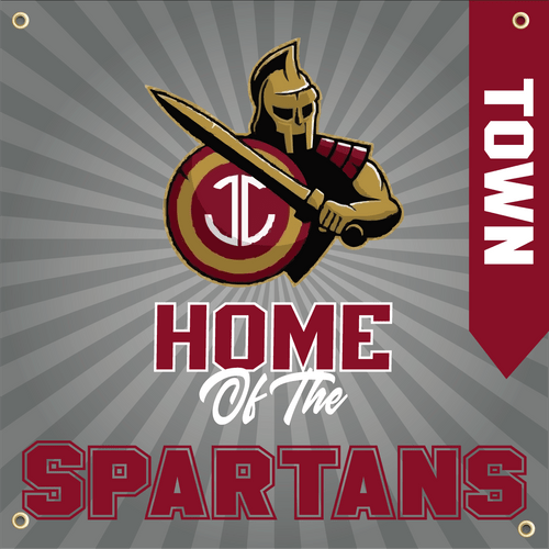Example of School Spirit - Starburst Template, Banner