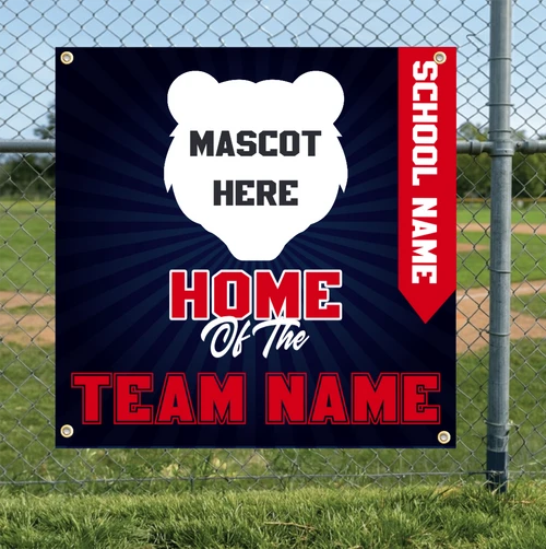 School Spirit - Starburst Template (Square), Banner