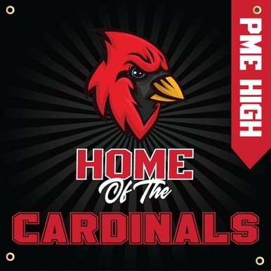 Example of  School Spirit - Starburst Template, Banner