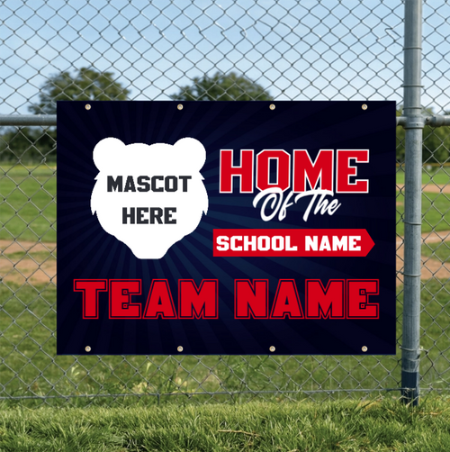 School Spirit - Starburst Theme (Horizontal), Banner